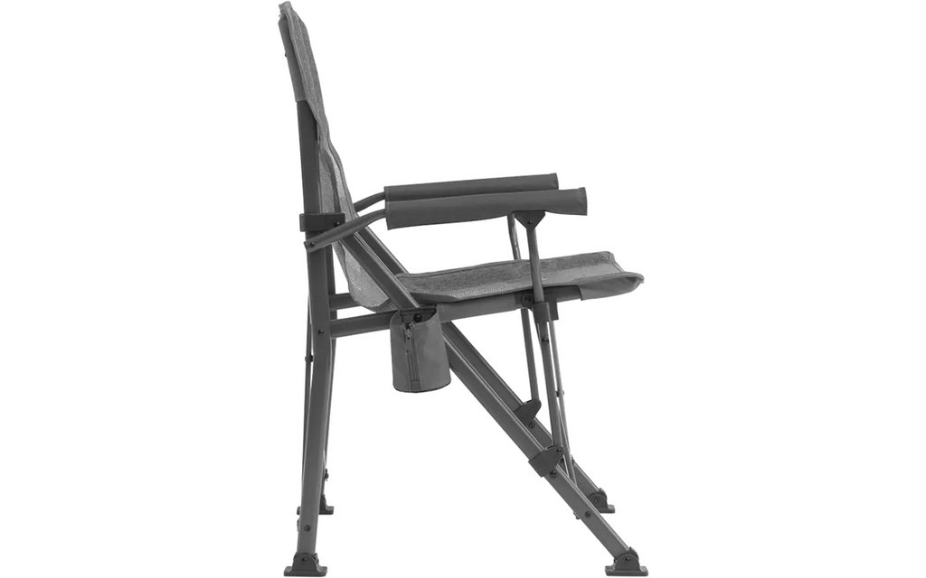 Sammenleggbar campingstol Ripple med stretch-trekk 120 kg bakside