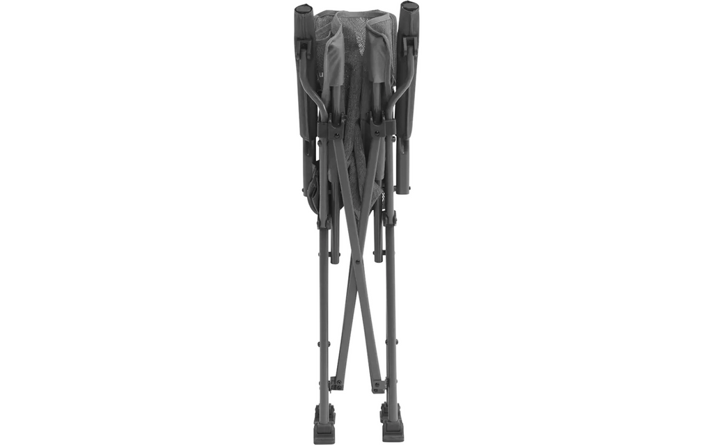 Nærbilde av koppholder på Sammenleggbar campingstol Ripple med stretch-trekk 120 kg