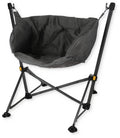 Sammenleggbar campingstol Swing med aluminium 120 kg grå - Wecamp forfra