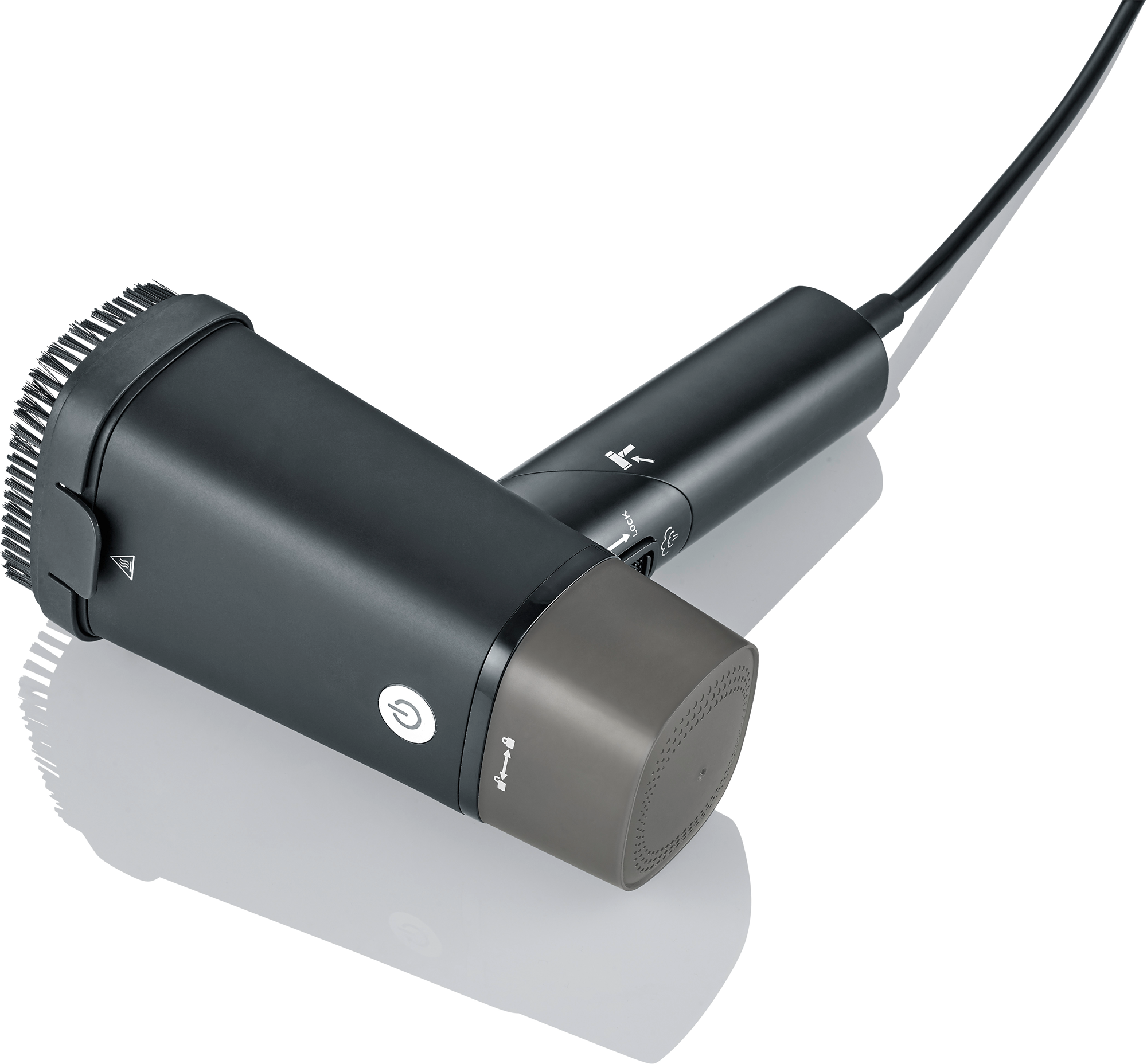 Sammenleggbar dampglatter DG 3282 1400 W keramisk front