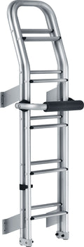 Sammenleggbar dobbeltstige 10 trinn aluminium 245 cm - Thule sett forfra