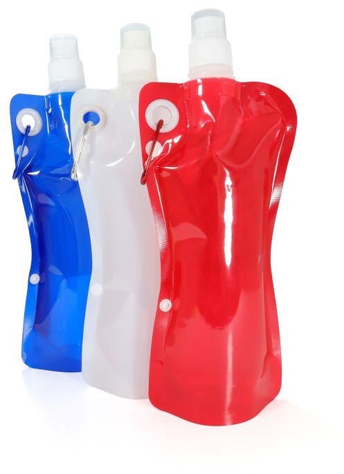 Sammenleggbar drikkeflaske 0,5 l BPA-fri 26 g - Origin Outdoors forfra