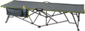 Sammenleggbar feltseng Siderno 200x74 cm liggehøyde 46 cm for enkel campingkomfort