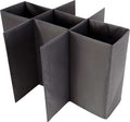 Sammenleggbar flaskeholder for 9 flasker polyester - Meori sett forfra
