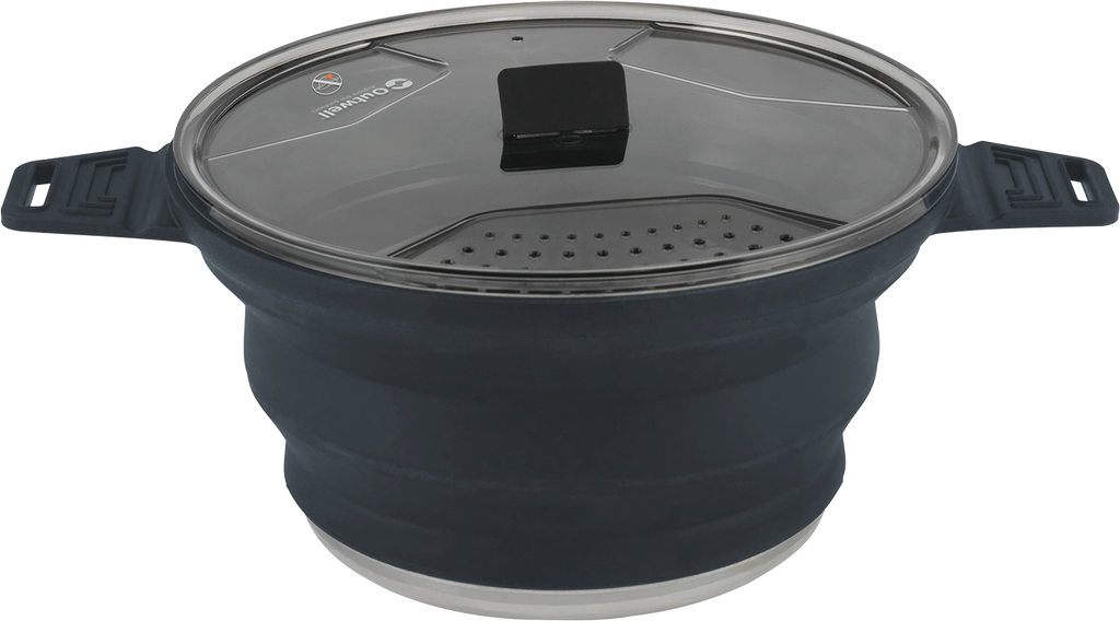 Sammenleggbar gryte Collaps Stew Pot 2,5 l rustfritt stål - Outwell forfra