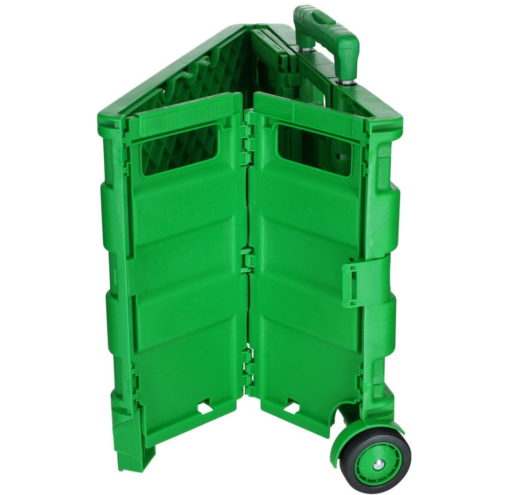 Sammenleggbar handlevogn 35 kg, Camping Wagner detalj av aluminiumshåndtak