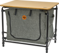 Sammenleggbar kjøkkenboks Skopje med campingbord 60x45 cm - Camplife forfra