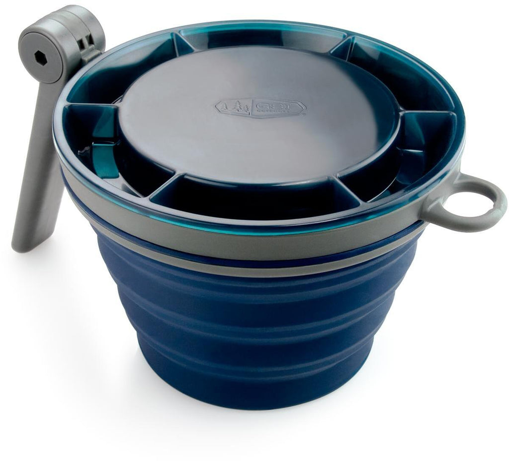 Sammenleggbar kopp med håndtak 650 ml 200 g bakside