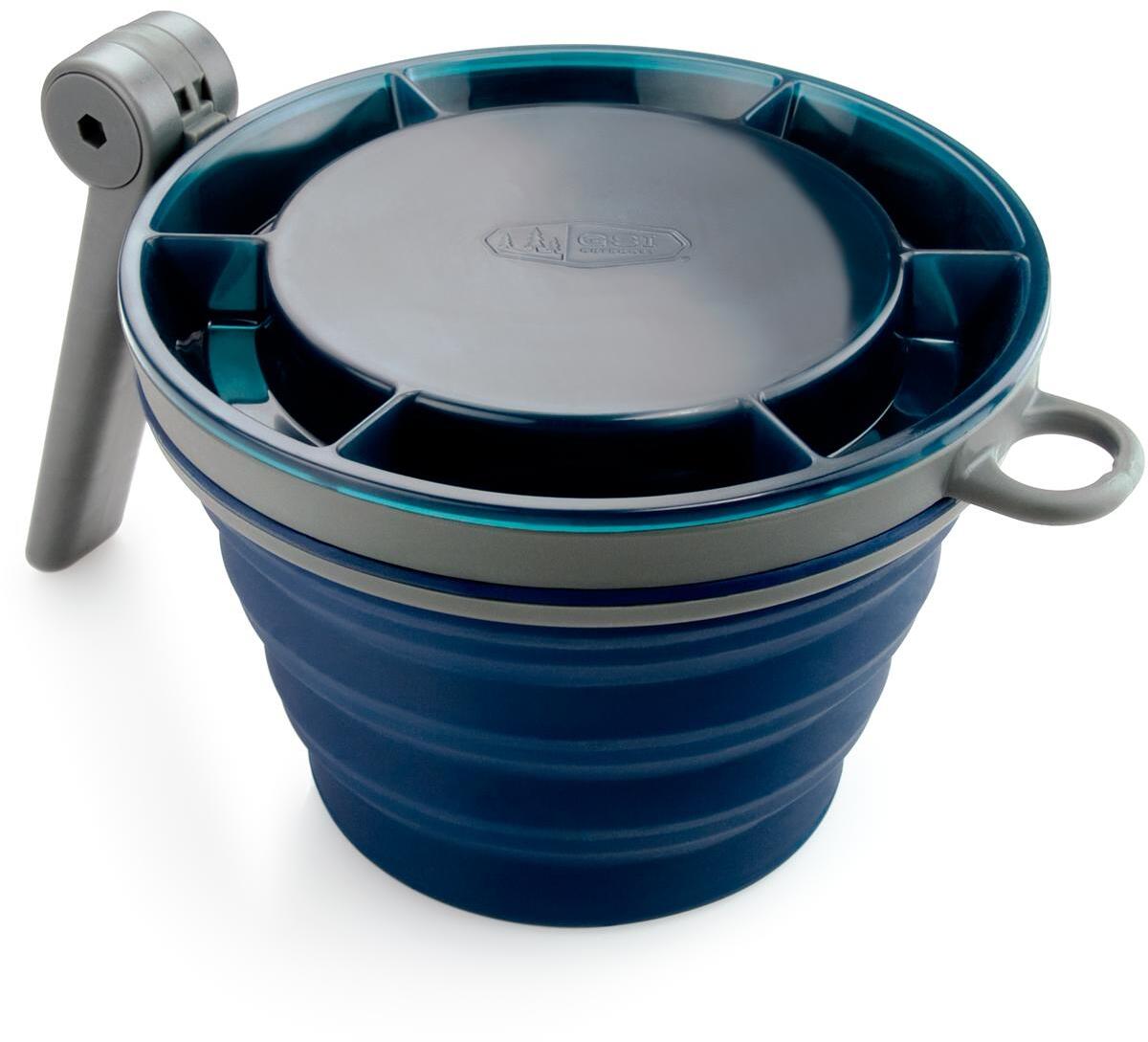 Sammenleggbar kopp med håndtak 650 ml 200 g bakside