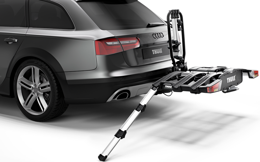 Sammenleggbar lasterampe for EasyFold XT sykkelstativ - Thule forfra