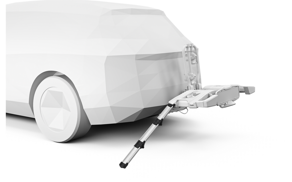 Sammenleggbar lasterampe for EasyFold XT sykkelstativ - Thule sammenfoldet