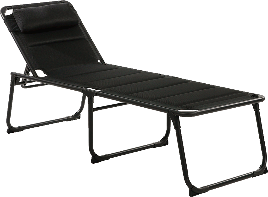 Sammenleggbar liggestol Barletta 2D-mesh forfra
