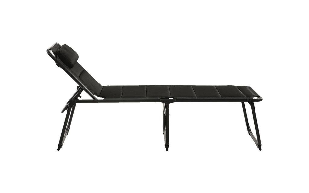 Sammenleggbar liggestol Barletta 2D-mesh bakside