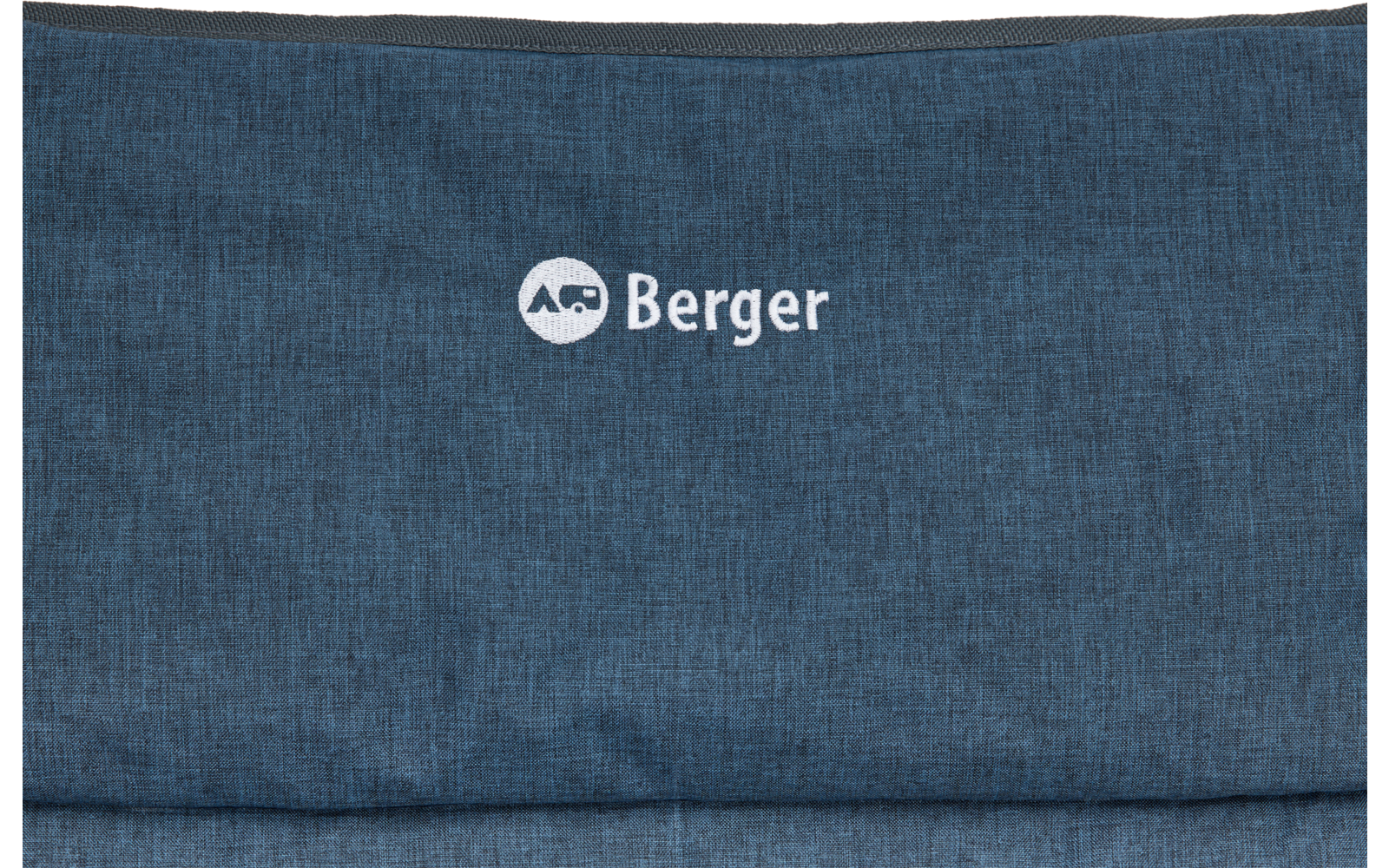 Visning av pulverbeklaget stålramme på Sammenleggbar loungestol Salvador 68 cm bred polyester stålramme