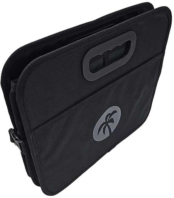Sammenleggbar oppbevaringsboks carryBOXX 48x32x29 cm, svart bakside