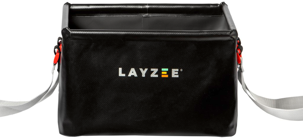 Sammenleggbar oppvaskbalje 12 liter for LAYZEE Box forfra