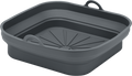 Sammenleggbar silikonkurv for airfryer kvadratisk - Metaltex forfra