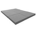 Sammenleggbar skummadrass 120x180 cm, 5 cm tykk - KFoam for camping og bilbruk