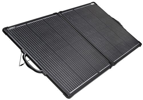 Sammenleggbar solcellepanel koffert 130W monokrystallinsk Carbest forfra