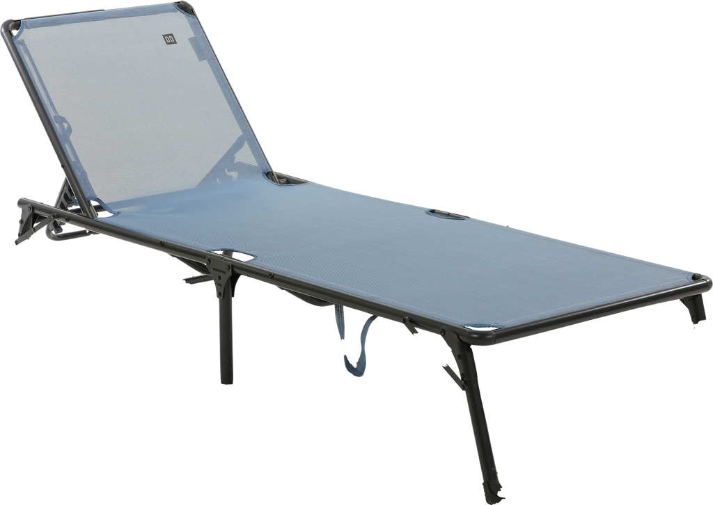 Sammenleggbar solseng Como 6-pos ryggstøtte 5,8 kg forfra