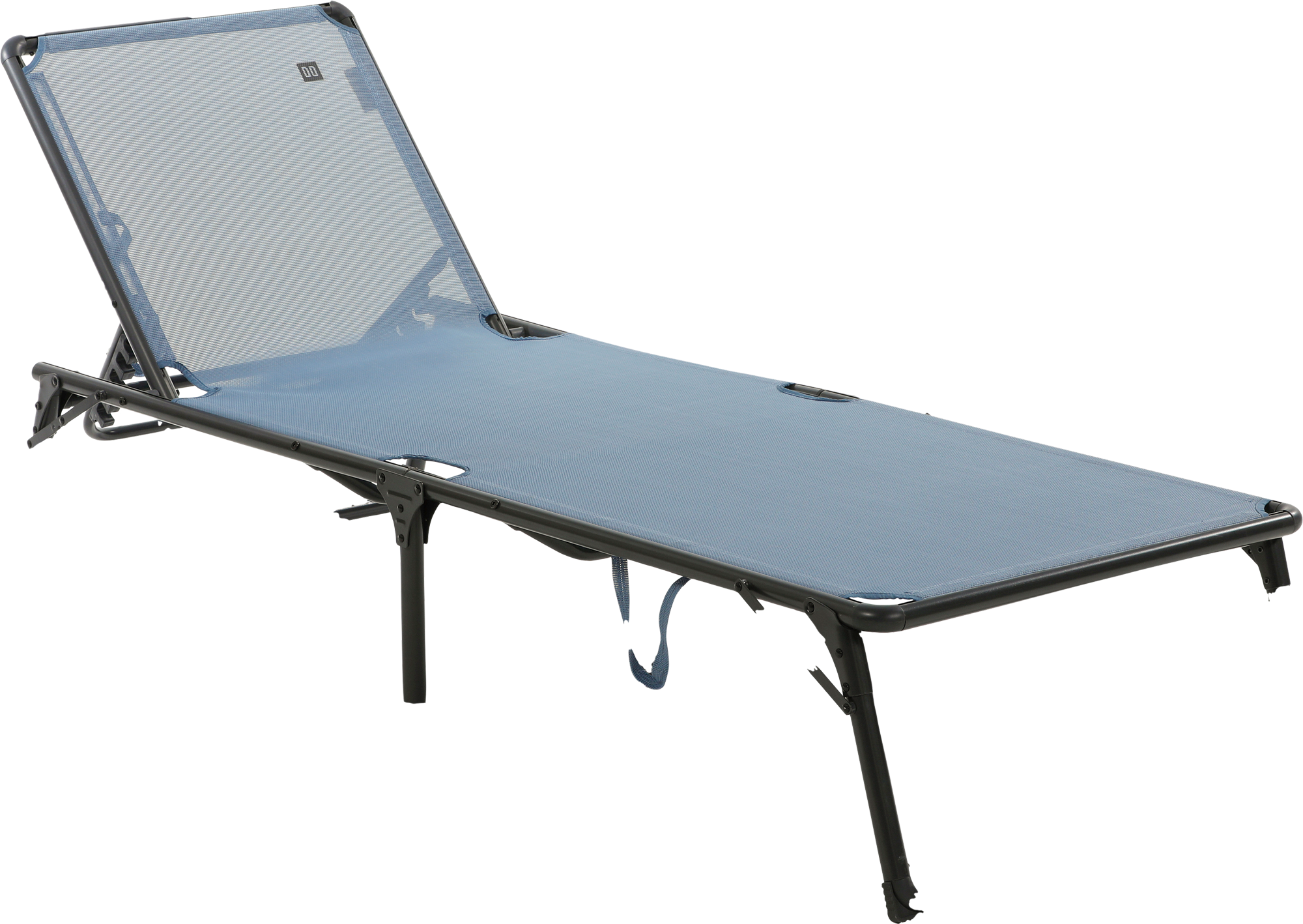 Sammenleggbar solseng Como 6-pos ryggstøtte 5,8 kg forfra