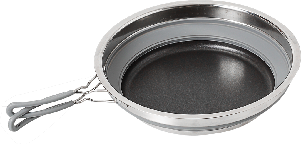 Sammenleggbar stekepanne Volcano Pan Fold-Away 24 cm silikon forfra