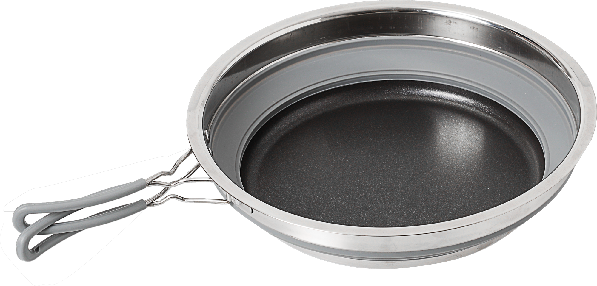 Sammenleggbar stekepanne Volcano Pan Fold-Away 24 cm silikon forfra