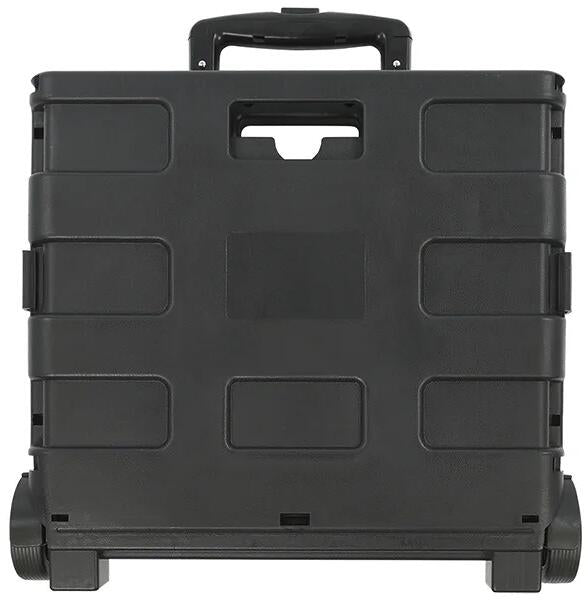 Detaljbilde av sammenleggbar transporttralle med klappboks 25 kg Pro Plus