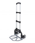 Sammenleggbar transporttralle Comfort, alu, 75 kg, 2,5 kg - Camping-Profi forfra