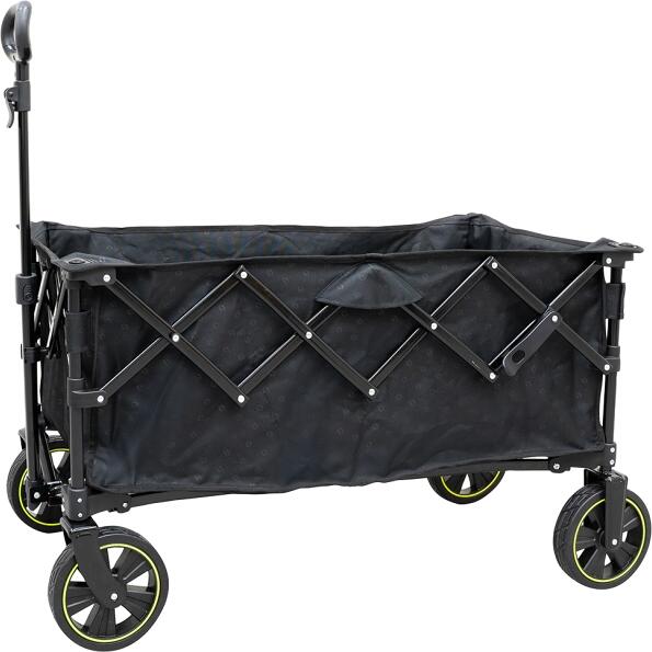 Sammenleggbar transportvogn Cancun 126L punkteringsfrie hjul - Outwell forfra