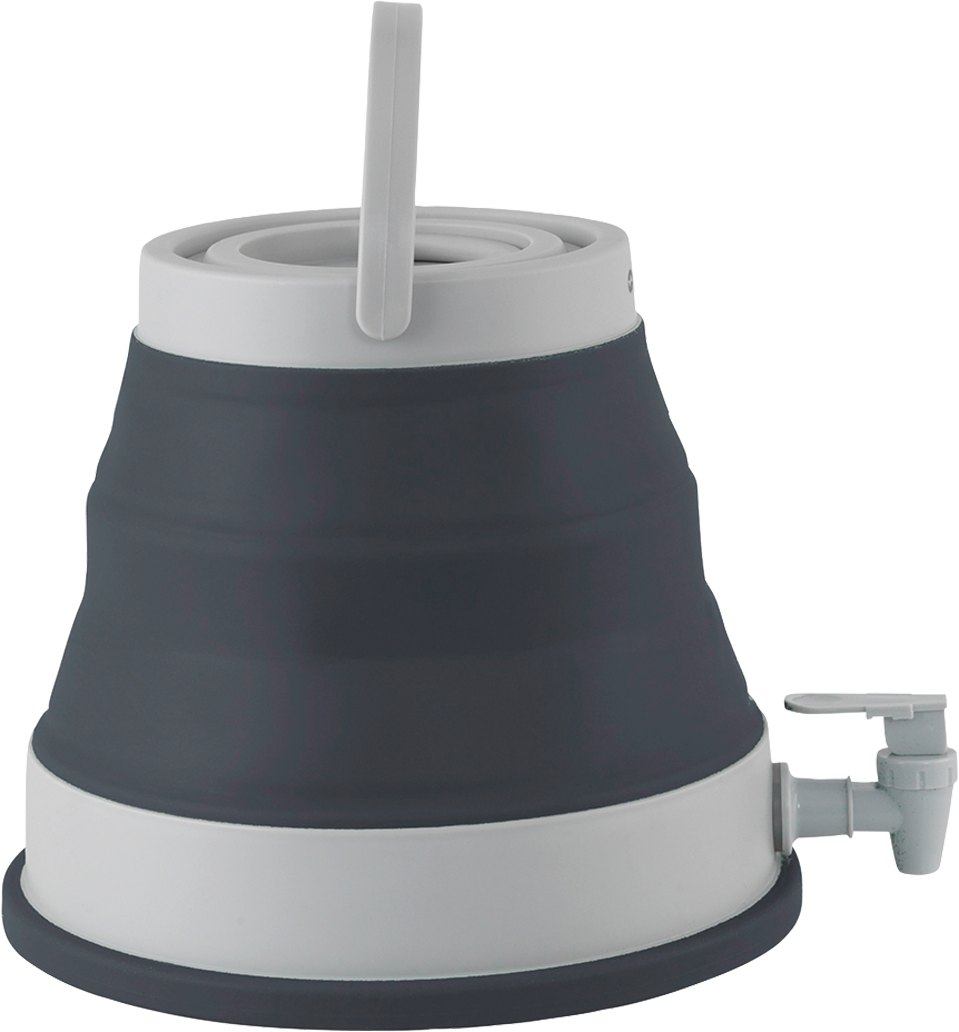 Sammenleggbar vanndispenser 6 liter Navy Night - Outwell forfra