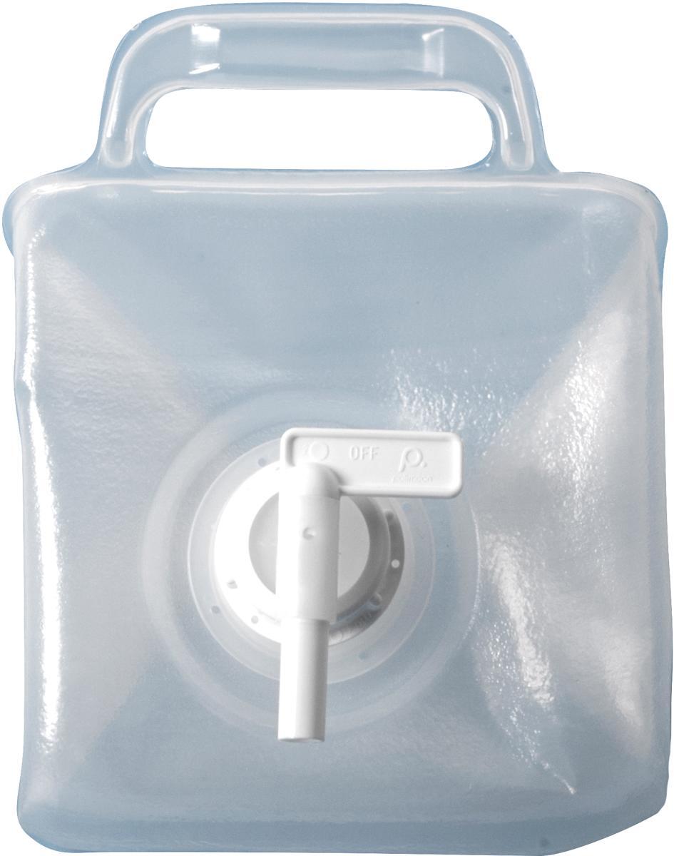 Bakside av sammenleggbar vannkanne 5 l med tappekran, BPA-fri - Comet