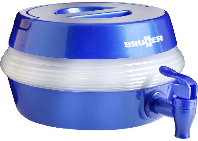 Sammenleggbar vannkanne Blue Pearl 5,5 l med tappekran bakside