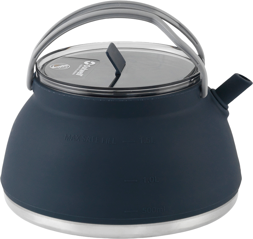 Sammenleggbar vannkjele Collaps Tea Time Kettle 1,5 l - Outwell forfra