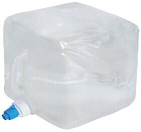 Sammenleggbar vanntank 15 l, BPA-fri polyetylen - High Peak for camping