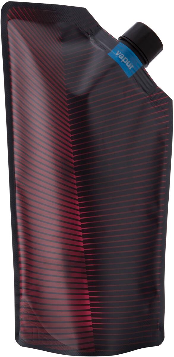 Sammenleggbar vinbærer Wine Carrier 750 ml maroon - Vapur forfra