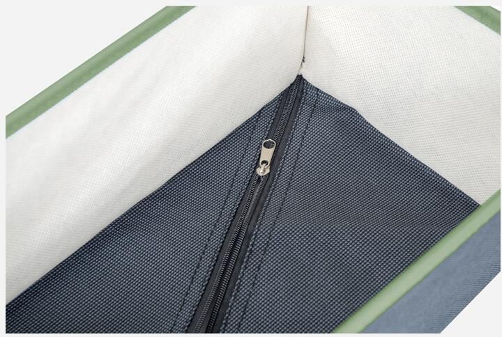 Detalj av håndtak på Sammenleggbare skuffer M for campingskap 3 stk 25x25,5 cm Bo-Camp