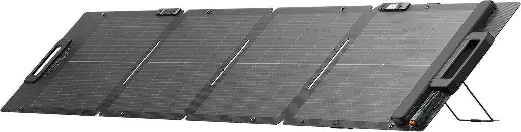 Sammenleggbart bifasialt solcellepanel 110 W IP68 XT60 - EcoFlow forfra