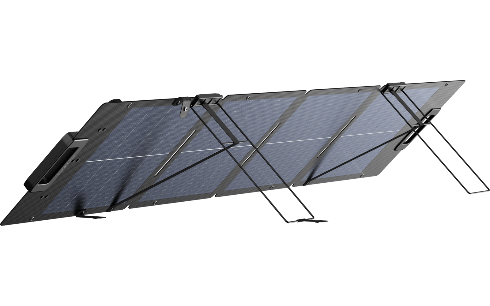 Bakside av sammenleggbart bifasialt solcellepanel 110 W IP68 XT60 - EcoFlow