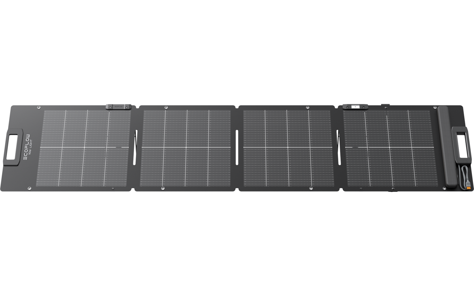 Detalj av sammenleggbart bifasialt solcellepanel 110 W IP68 XT60 - EcoFlow