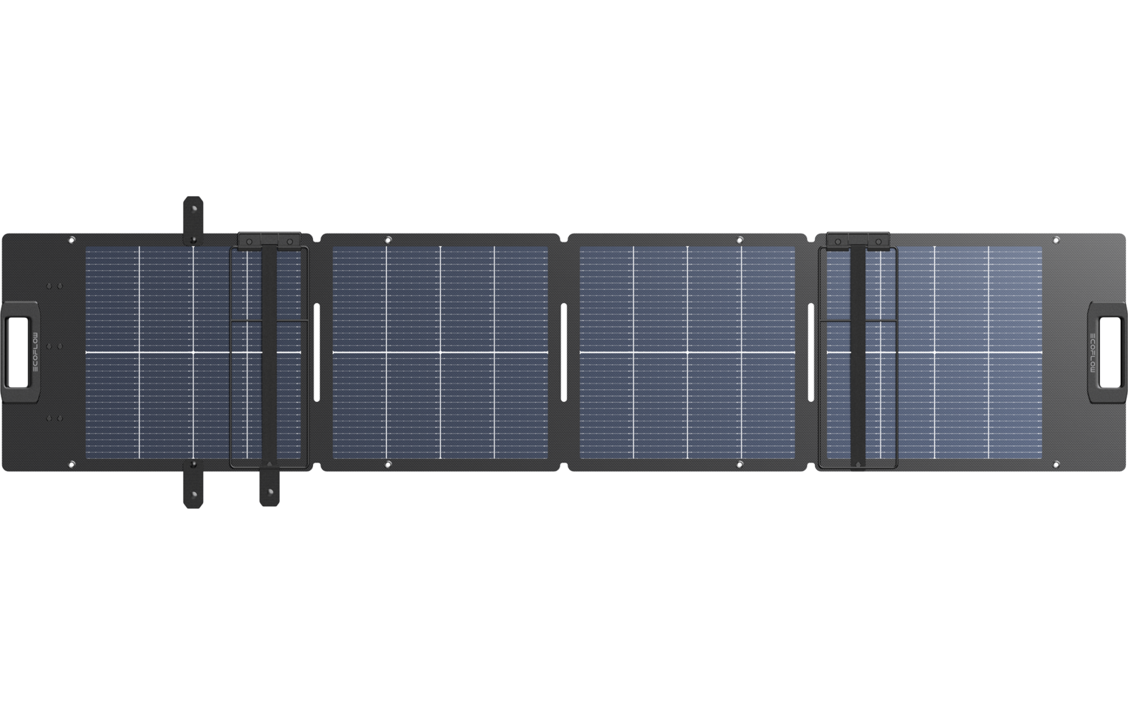 Sammenleggbart bifasialt solcellepanel 110 W IP68 XT60 - EcoFlow med integrert XT60-kabel