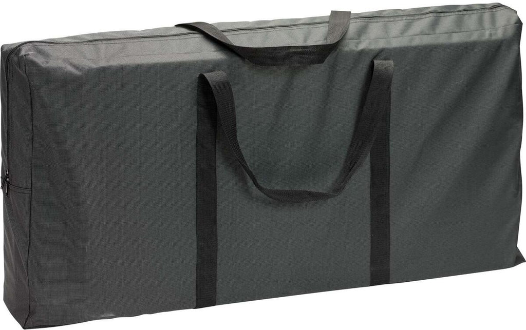 Sammenleggbart campingkjøkken 188x50x81 cm med vindskjerm, svart bakside