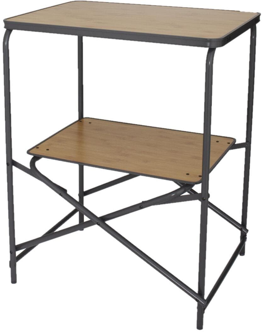 Sammenleggbart campingkjøkkenbord Teramo 80x64x44 cm forfra