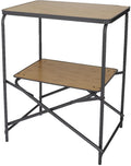 Sammenleggbart campingkjøkkenbord Teramo 80x64x44 cm forfra