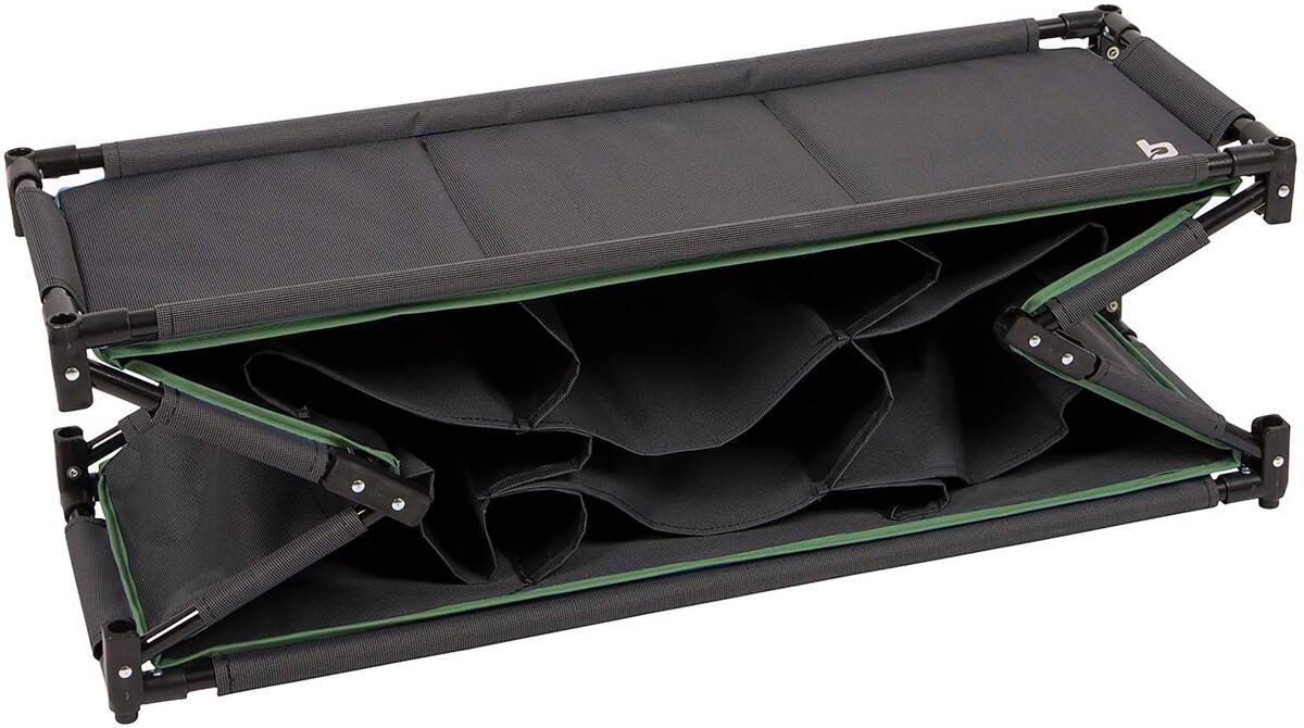 Sammenleggbart campingskap 84x30x51 cm - Bo-Camp bakside