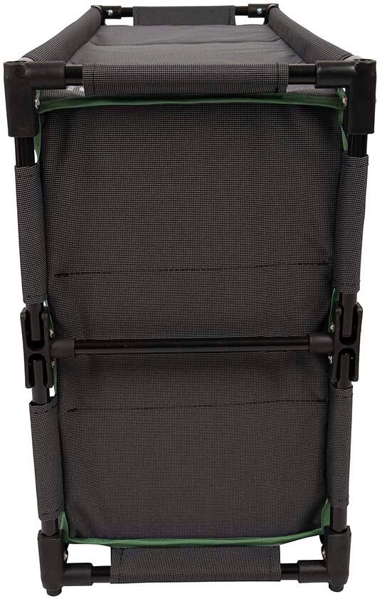 Montert Sammenleggbart campingskap 84x30x51 cm - Bo-Camp i campingtelt