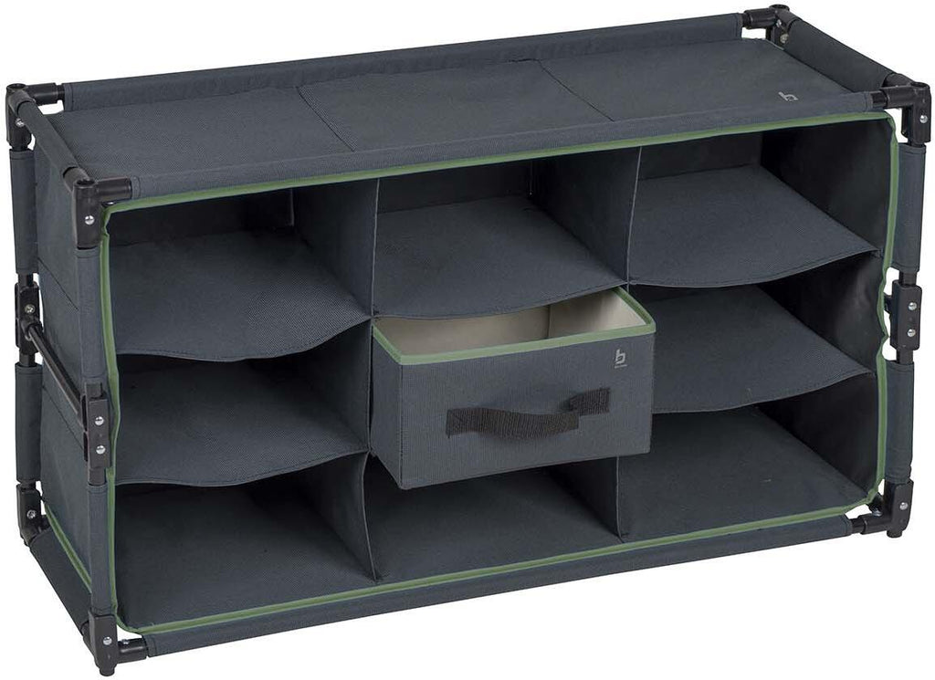 Sammenleggbart campingskap 84x30x51 cm - Bo-Camp stabilitet detalj