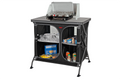 Sammenleggbart campingskap AP/105 aluminium 4 hyller Crespo forfra