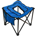 Sammenleggbart campingtoalett 48x48x42 cm Yachticon forfra