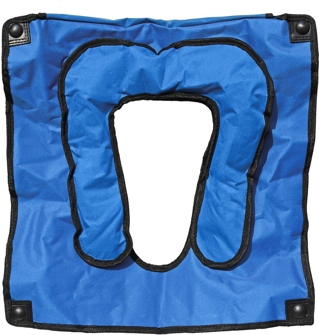 Sammenleggbart campingtoalett 48x48x42 cm Yachticon bakside
